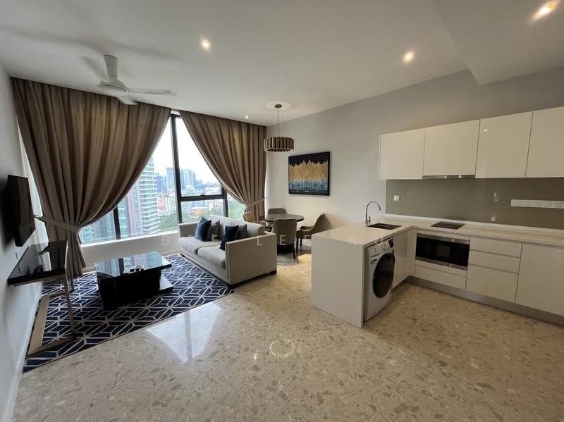 Service Residence for Sale at Pavilion Ceylon Hill - Bee Lee Ku - Living Room - PropertyGuru.com.my