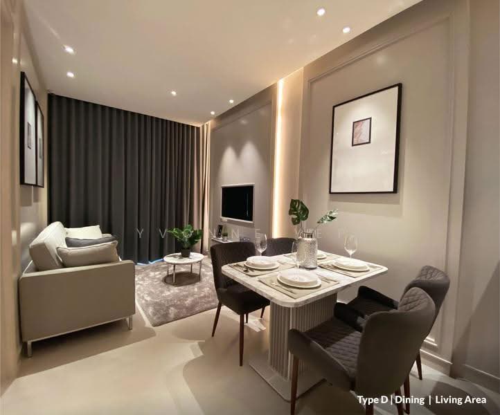 Service Residence for Sale at Laurel Residence - Yvonne Yep - Living Room - PropertyGuru.com.my