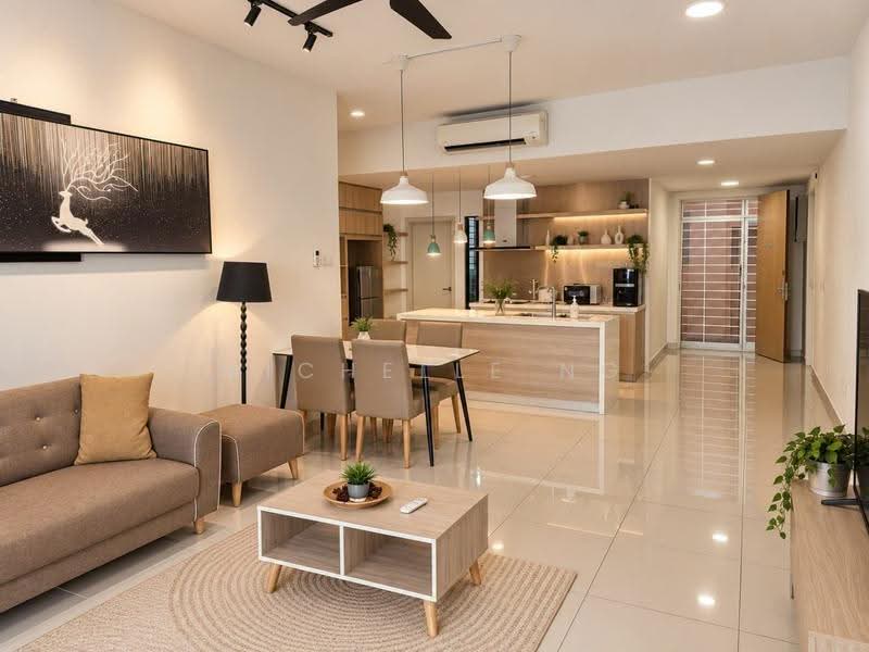 Kediaman Servis untuk Dijual di Southkey Mosaic - Michelle Ng - Living Room - PropertyGuru.com.my