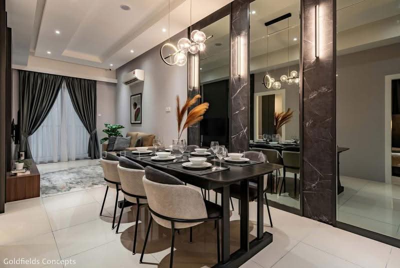Service Residence for Sale at Piccadilly - Juliet Chan - Dining Room - PropertyGuru.com.my