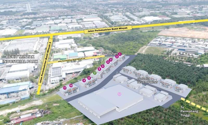 Kilang Terpisah untuk Disewa di Bukit Minyak (Penang) - J T Tan - PropertyGuru.com.my