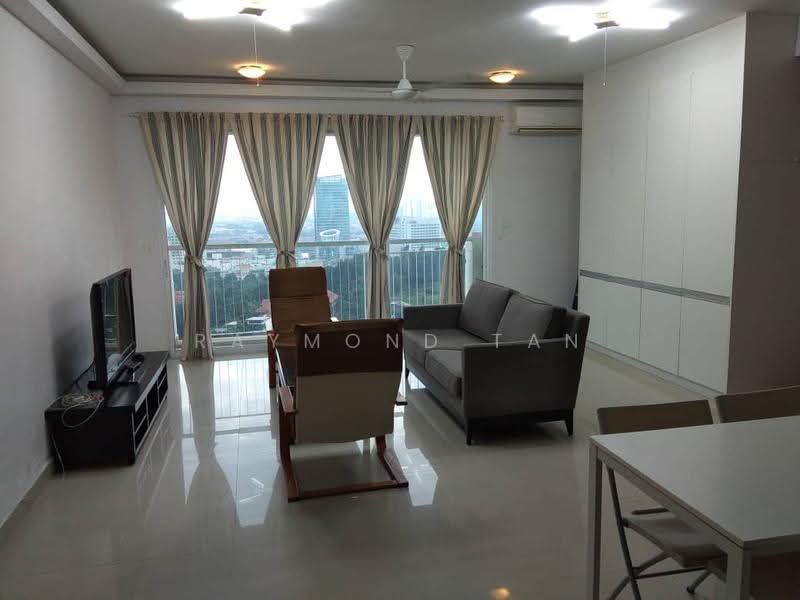 Service Residence for Sale at Ritze Perdana 2 - Raymond Tan - Living Room - PropertyGuru.com.my