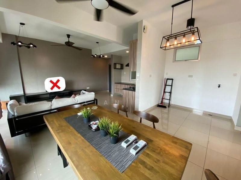Apartment for Rent at Midori Green (Pangsapuri Hijauan) - Li Lian Chew - Living Room - PropertyGuru.com.my