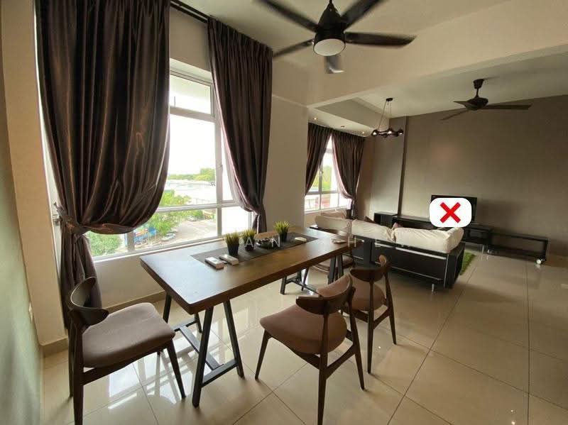 Apartment for Rent at Midori Green (Pangsapuri Hijauan) - Li Lian Chew - Dining Room - PropertyGuru.com.my