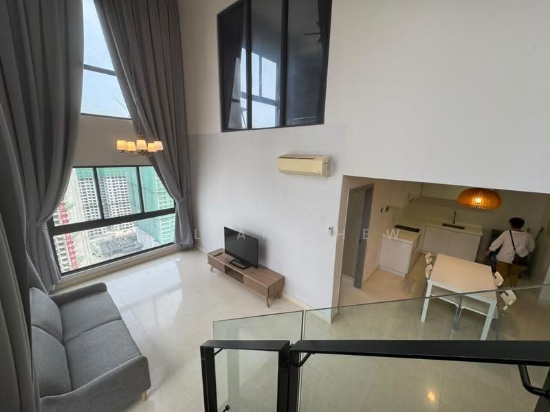 Service Residence for Rent at V@SUMMERPLACE - Li Lian Chew - Living Room - PropertyGuru.com.my