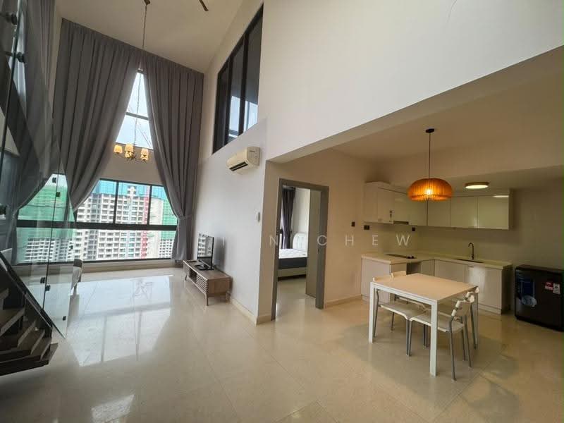 Service Residence for Rent at V@SUMMERPLACE - Li Lian Chew - Living Room - PropertyGuru.com.my