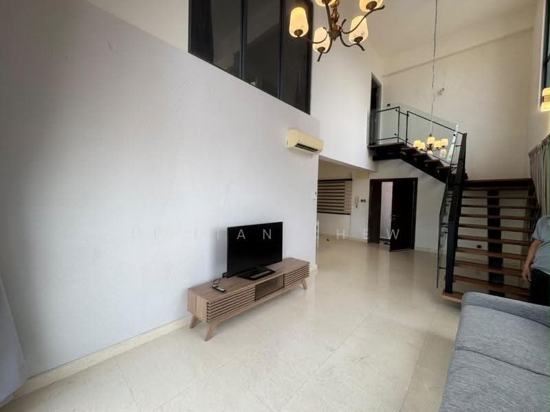 Service Residence for Rent at V@SUMMERPLACE - Li Lian Chew - Living Room - PropertyGuru.com.my