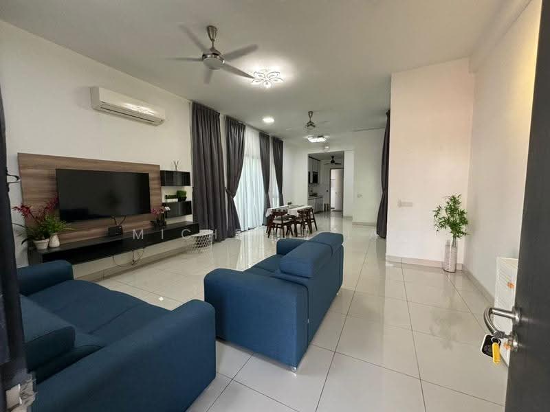 Rumah Kluster untuk Disewa di Telok Panglima Garang (Selangor) - Michelle Lai - Living Room - PropertyGuru.com.my