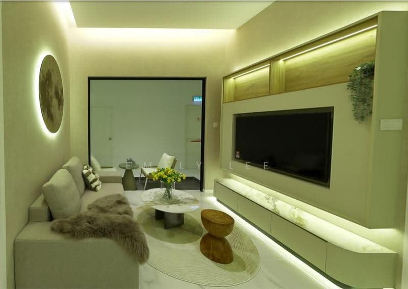 Kediaman Servis untuk Dijual di Damansara Laverra - Emily Lee - Living Room - PropertyGuru.com.my