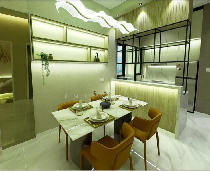 Kediaman Servis untuk Dijual di Damansara Laverra - Emily Lee - Dining Room - PropertyGuru.com.my