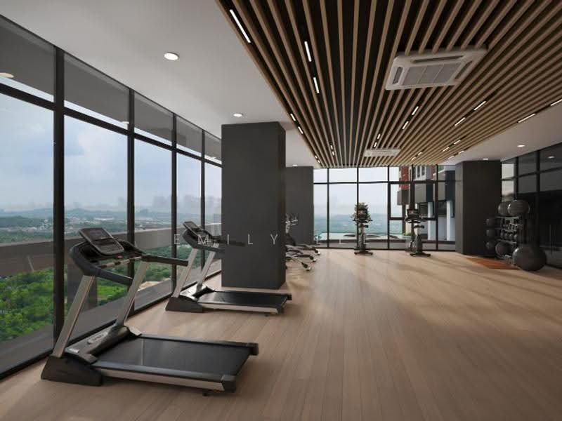 Kediaman Servis untuk Dijual di Damansara Laverra - Emily Lee - Gym - PropertyGuru.com.my