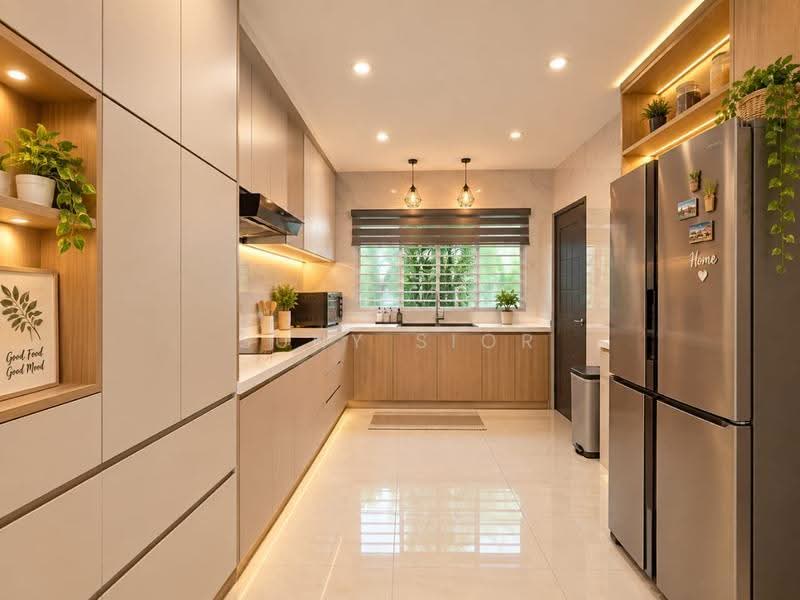 Semi-Detached House for Sale in Nusa Duta (Iskandar Puteri (Nusajaya)) - Suny Sior - Kitchen - PropertyGuru.com.my
