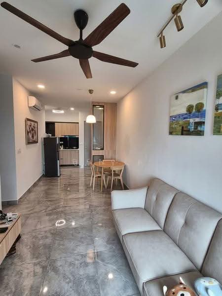 Kediaman Servis untuk Disewa di Ruby Seapark - JY Yap - Living Room - PropertyGuru.com.my