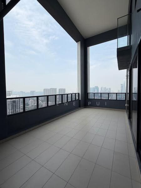 Service Residence for Sale at Residensi Estetik 8 (Est8) - Dorene Pui - Balcony - PropertyGuru.com.my