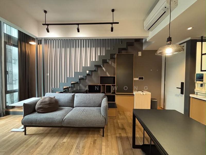 Condominium for Sale at Twy Duplex Condos - Vivian Wong - Living Room - PropertyGuru.com.my