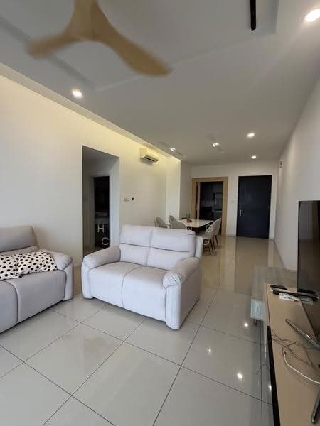 Kondominium untuk Disewa di The WaterEdge (Pinggiran Air) - Huiling Cheong - Living Room - PropertyGuru.com.my