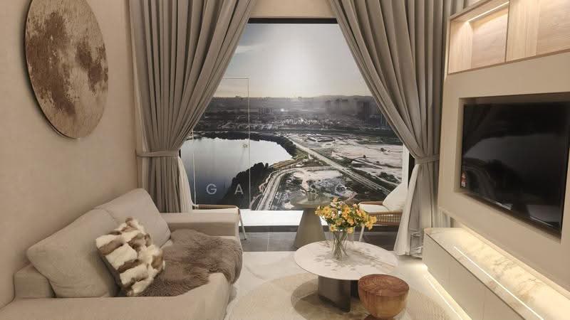 Service Residence for Sale at The WYN Residences - Gan SC - Living Room - PropertyGuru.com.my