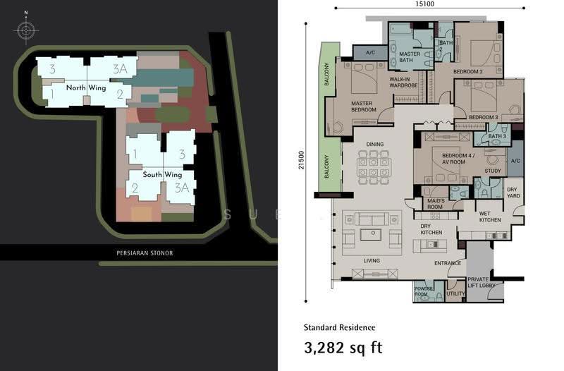 Service Residence for Sale at Suria Stonor - Sue . - PropertyGuru.com.my