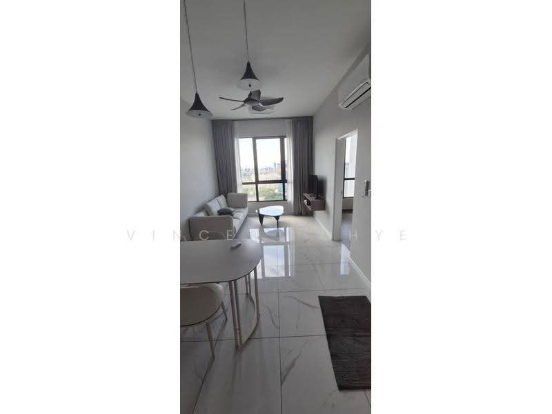 Service Residence for Rent at Cubic Botanical - Vincent Chye - Living Room - PropertyGuru.com.my