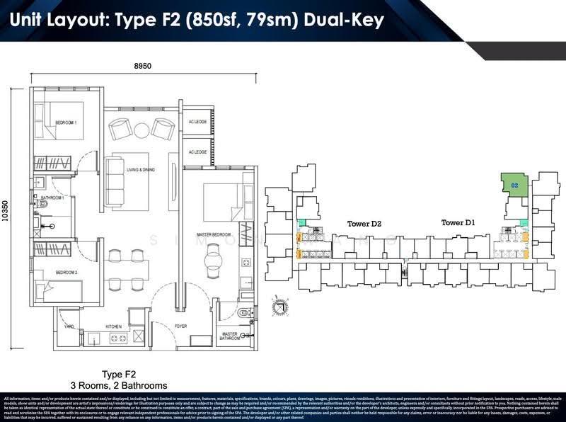Kediaman Servis untuk Dijual di Causewayz Square @ JBCC - Simon Wang - PropertyGuru.com.my