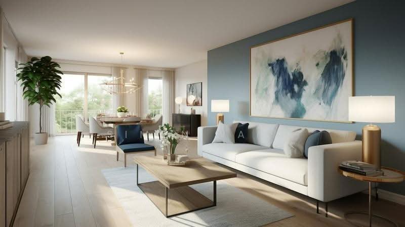 Kediaman Servis untuk Dijual di Causewayz Square @ JBCC - Simon Wang - Living Room - PropertyGuru.com.my