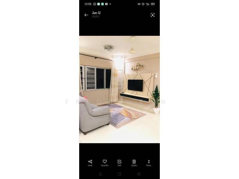Rumah Flat untuk Dijual di Mutiara Idaman 2 - Freddy Tan - Living Room - PropertyGuru.com.my
