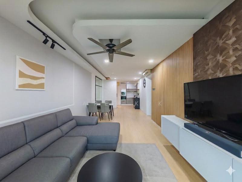 Kondominium untuk Dijual di Casa Idaman - jaret kok - Living Room - PropertyGuru.com.my