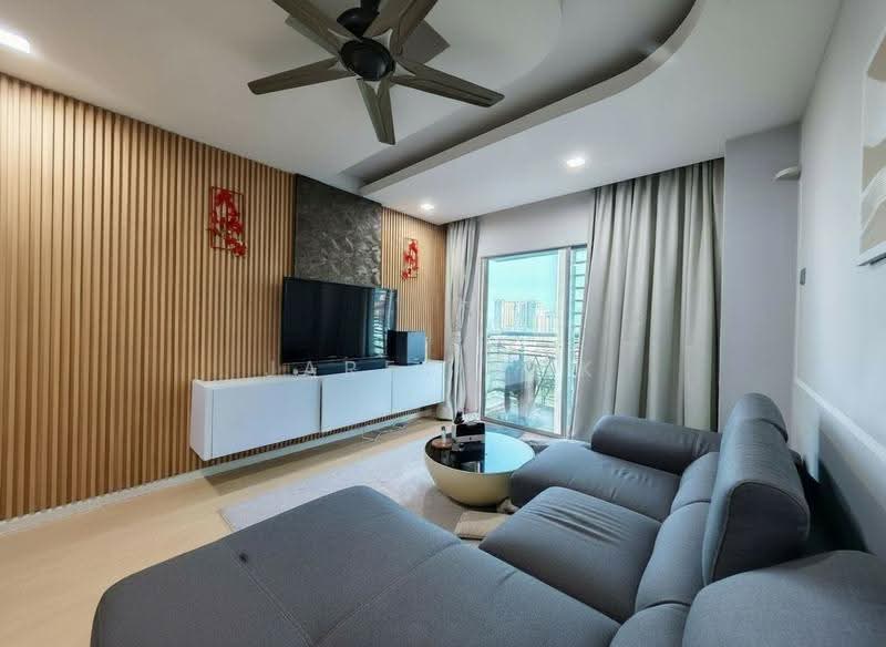Kondominium untuk Dijual di Casa Idaman - jaret kok - Living Room - PropertyGuru.com.my