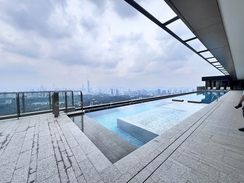 Service Residence for Rent at Pavilion Damansara Heights - Carrie Cheng - Infinity pool - PropertyGuru.com.my