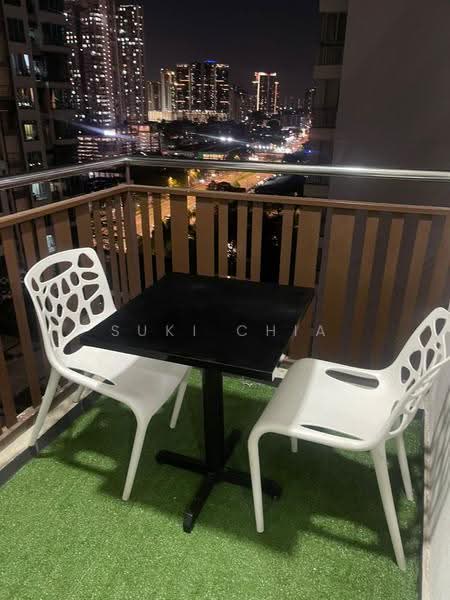 Service Residence for Rent at The Loft @ ZetaPark - Suki Chia - Balcony - PropertyGuru.com.my