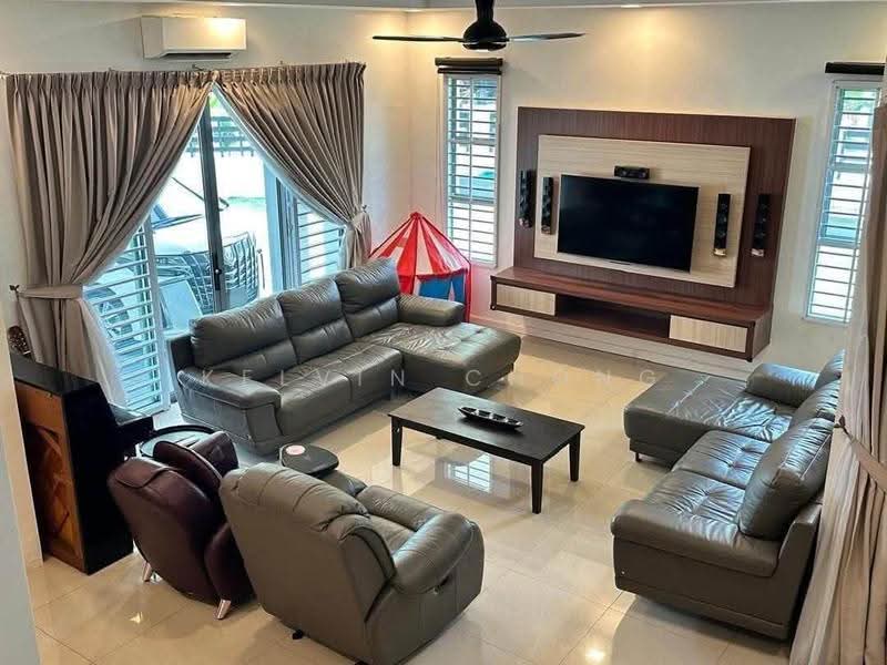 Rumah Berkembar untuk Dijual di Bandar Baru Tambun (Tambun) - Kelvin Chong - Living Room - PropertyGuru.com.my