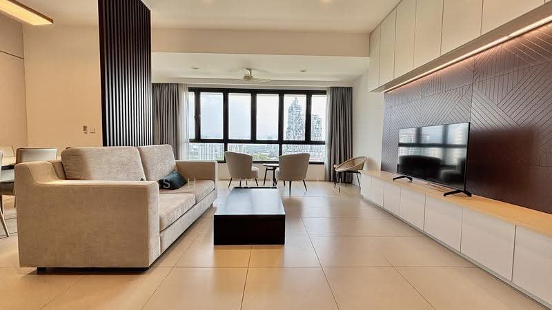 Service Residence for Rent at Kami - Shawn Lim - Living Room - PropertyGuru.com.my