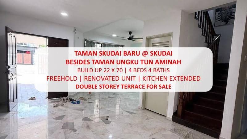 2-storey Terraced House for Sale in Taman Ungku Tun Aminah (Skudai) - Max Loh - Interior - PropertyGuru.com.my
