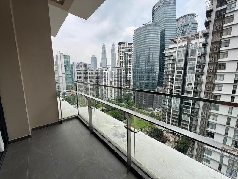 Service Residence for Rent at The Manor - Ariel Lee - Balcony - PropertyGuru.com.my