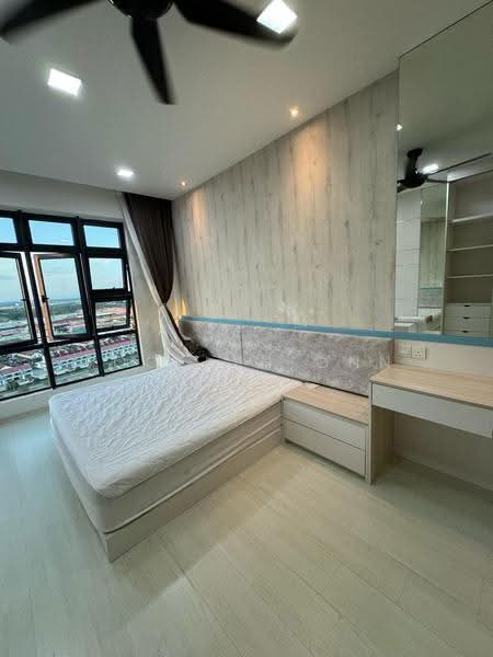 Kediaman Servis untuk Disewa di D'Secret Garden (Pangsapuri Kempas Indah) - Jocelyn Onn - Bedroom - PropertyGuru.com.my