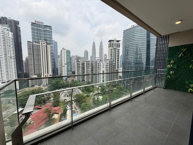 Service Residence for Rent at The Manor - Ariel Lee - Balcony - PropertyGuru.com.my