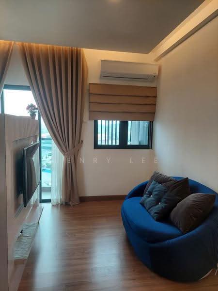 Service Residence for Rent at Symphony Tower (Menara Simfoni) - Henry Lee - Living Room - PropertyGuru.com.my