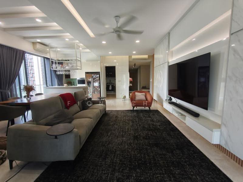 Condominium for Sale at Trinity Pentamont - Fiona Chin - Living Room - PropertyGuru.com.my