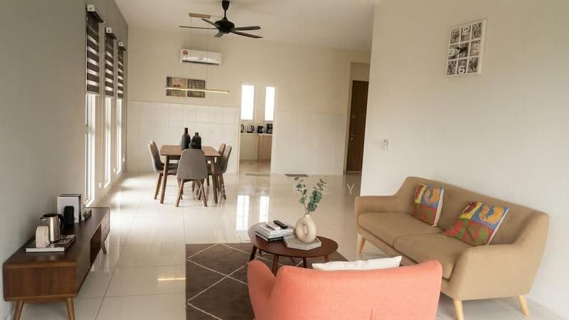 Condominium for Rent at Elevia Residences - Yea Mey - Living Room - PropertyGuru.com.my