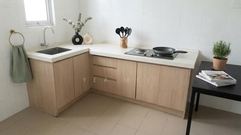 Condominium for Rent at Elevia Residences - Yea Mey - Kitchen - PropertyGuru.com.my