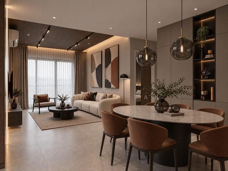 Kondominium untuk Dijual di Royal Garden @ Sri Putramas - Joanne Tan - Living Room - PropertyGuru.com.my