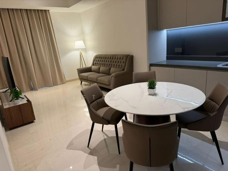 Service Residence for Sale at Marriott Residence @ Gurney - Alston Loh - Living Room - PropertyGuru.com.my