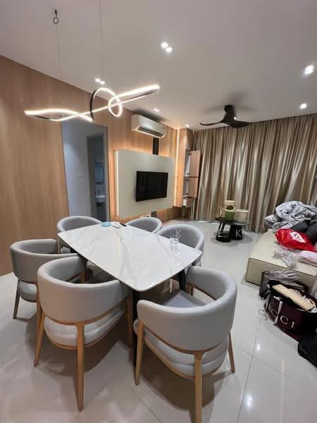 Condominium for Rent at Picasso Residence - Jowie Kwek - Living Room - PropertyGuru.com.my