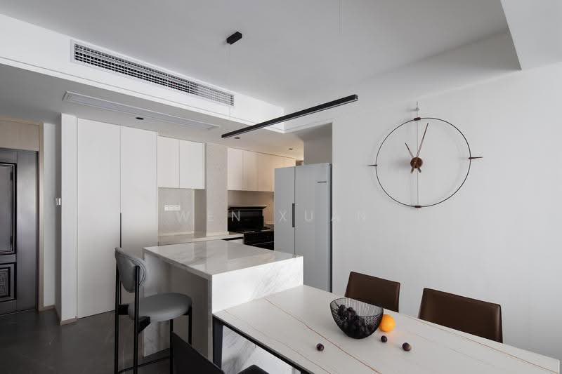 Service Residence for Sale at The Queenwoodz @ Bukit Jalil - Wen Xuan - Kitchen - PropertyGuru.com.my
