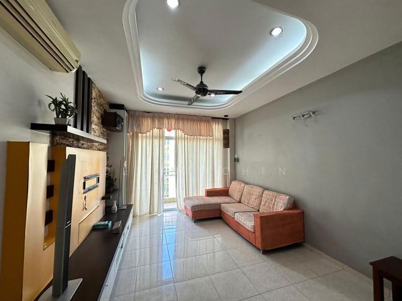 Pangsapuri untuk Dijual di Pangsapuri Bukit Beruang Bestari (University View) - Celine Chen - Living Room - PropertyGuru.com.my