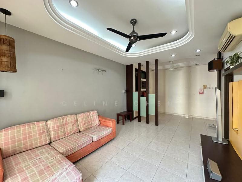 Pangsapuri untuk Dijual di Pangsapuri Bukit Beruang Bestari (University View) - Celine Chen - Living Room - PropertyGuru.com.my