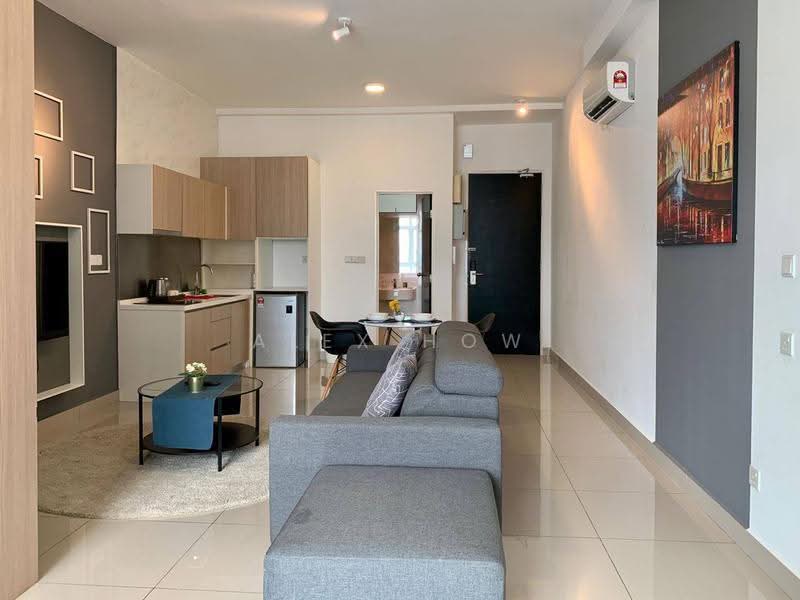 Service Residence for Rent at Twin Galaxy (Dwi Galaksi) - Alex How - Living Room - PropertyGuru.com.my