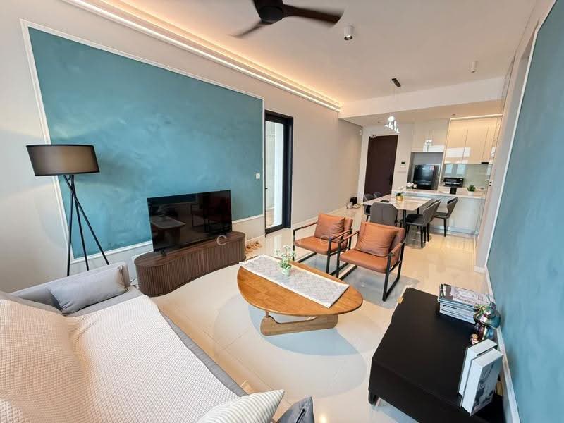 Service Residence for Rent at Met 1 Residences - CH Ng - Living Room - PropertyGuru.com.my