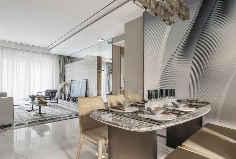 Service Residence for Sale at Twin Arkz - Wen Xuan - Living Room - PropertyGuru.com.my
