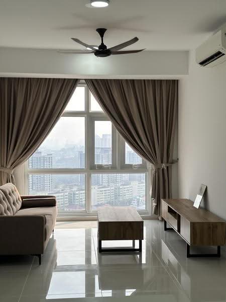 Service Residence for Rent at Met 1 Residences - Molly Cha - Living Room - PropertyGuru.com.my